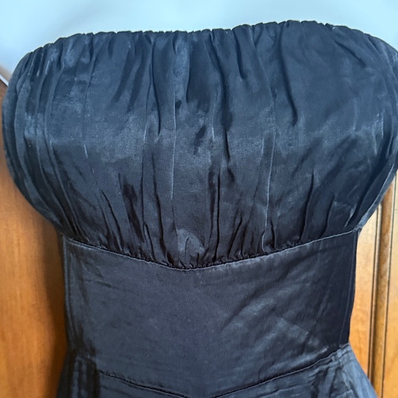 Zara Black satin Jumpsuit - Picture 4 of 7